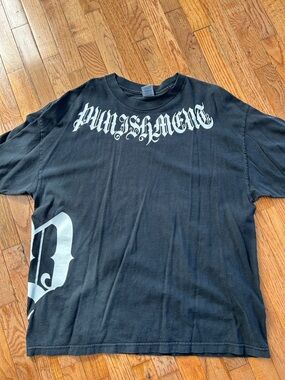 Punishment Graphic Tee - Black